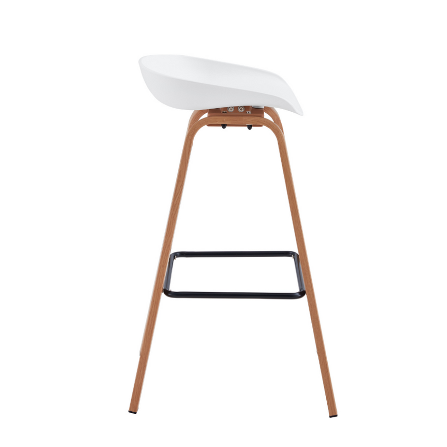 Willow White Counter Stool