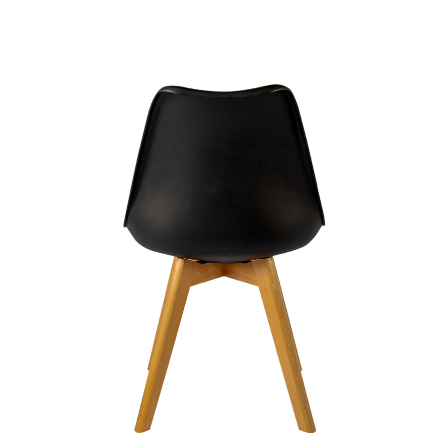 High Quality Luke Black Dining Chair Online Aykah Furniture