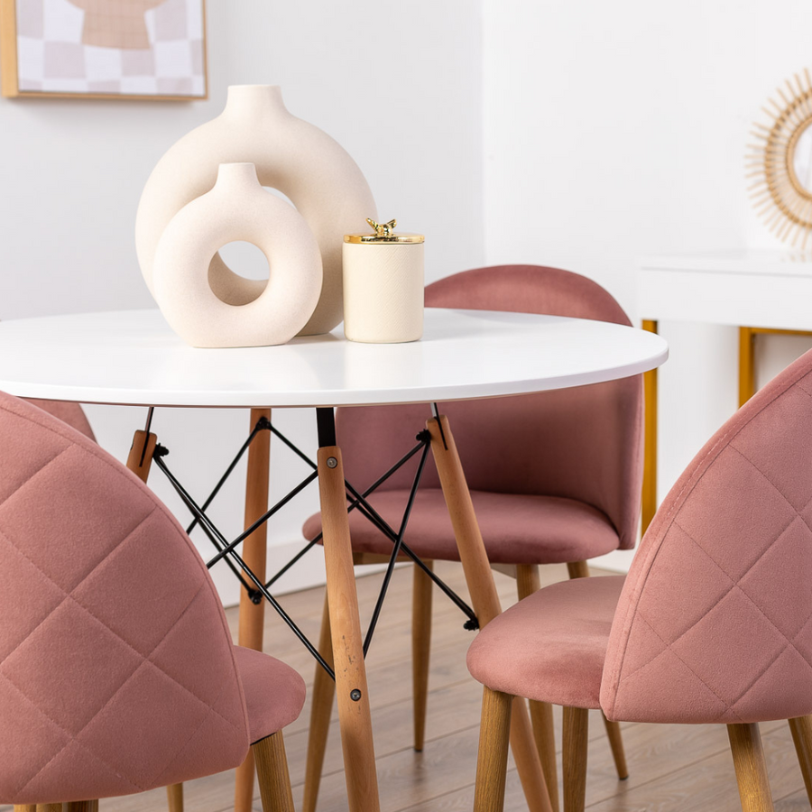 Eiffel round dining hot sale table