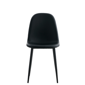 Sera Black Chair w/ Black Legs