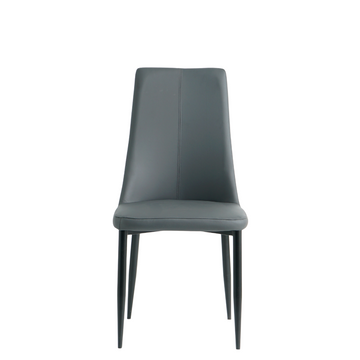 Marine Grey Chair w/ Black Legs
