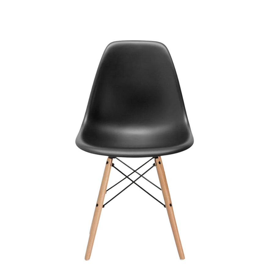 High Quality Durable Eiffel Black Dining Chair Online Aykah Furniture